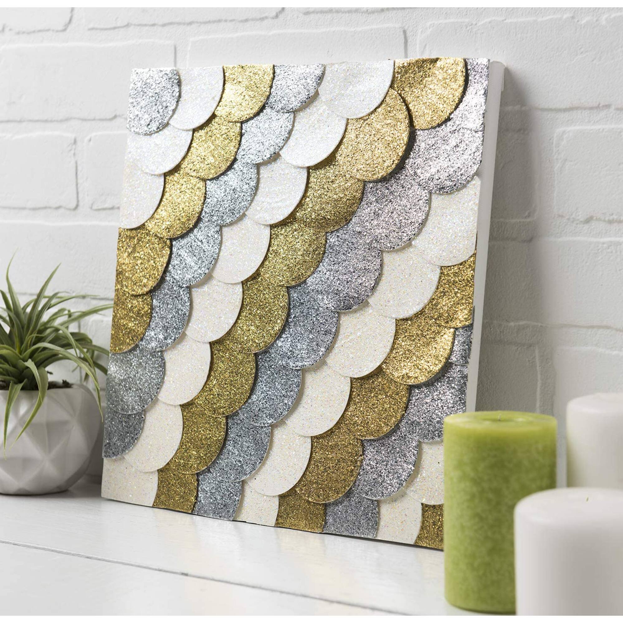 Mod Podge® Mega Glitter Waterbased Top Coat Finish, Hologram